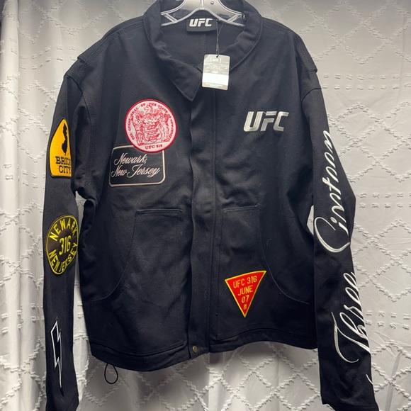 UFC Other - UFC 316 Newark New Jersey
Patchwork Full-Zip Canvas Jacket NWT